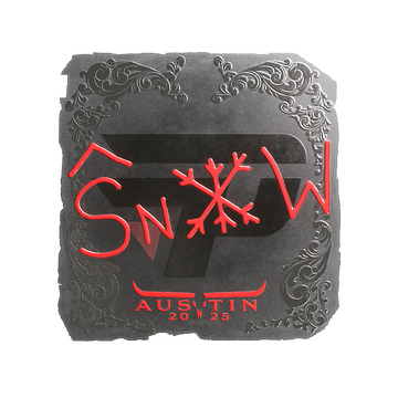 Sticker | snow (Foil) | Austin 2025 image 360x360