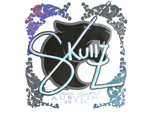 스티커 | skullz (Holo) | Austin 2025