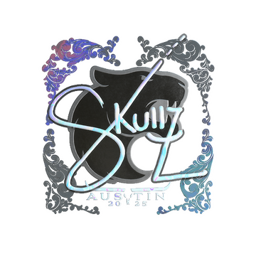 Sticker | skullz (Holo) | Austin 2025 image 360x360