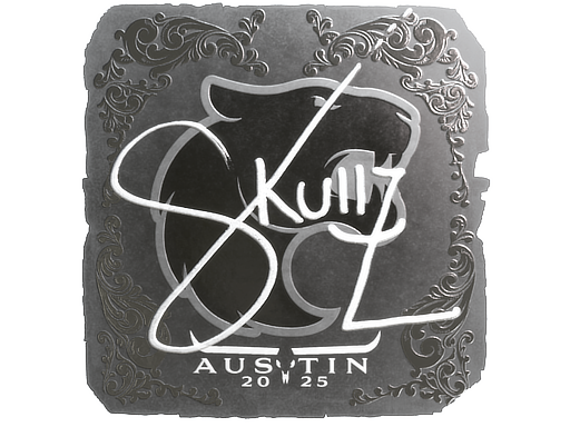 스티커 | skullz (Foil) | Austin 2025