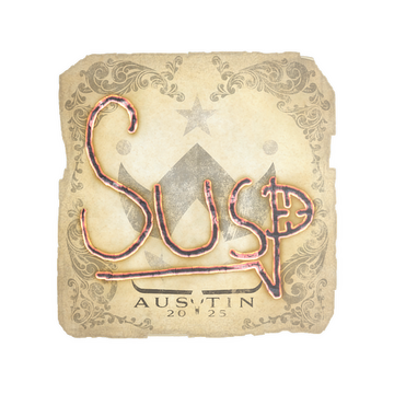 Sticker | susp | Austin 2025 image 360x360
