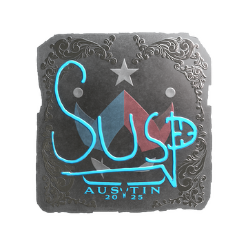 Sticker | susp (Foil) | Austin 2025 image 360x360