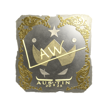 Sticker | stanislaw (Gold) | Austin 2025 image 360x360
