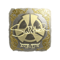Sticker | Swisher (Gold) | Austin 2025 image 120x120