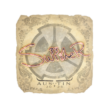Sticker | Swisher | Austin 2025 image 360x360