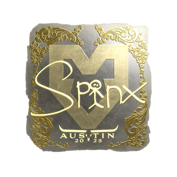 Sticker | Spinx (Gold) | Austin 2025 image 360x360