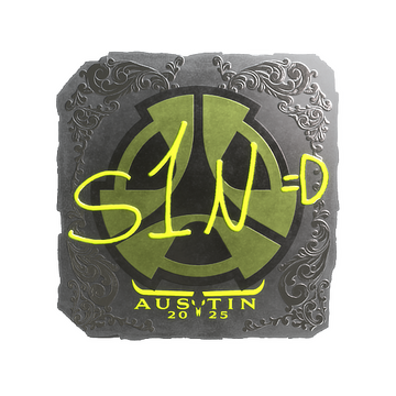 Sticker | s1n (Foil) | Austin 2025 image 360x360