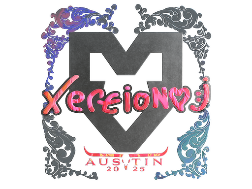 스티커 | xertioN (Holo) | Austin 2025