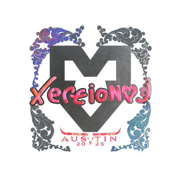 Sticker | xertioN (Holo) | Austin 2025 image 360x360