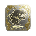 Sticker | yuurih (Gold) | Austin 2025 image 120x120