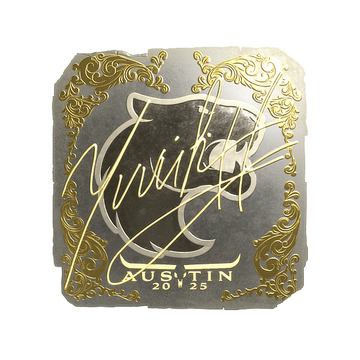 Sticker | yuurih (Gold) | Austin 2025 image 360x360