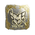 Sticker | yxngstxr (Gold) | Austin 2025 image 120x120