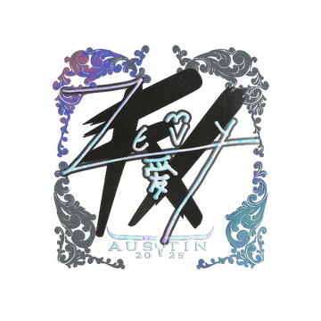 Sticker | zevy (Holo) | Austin 2025 image 360x360