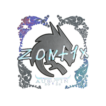 Sticker | zont1x (Holo) | Austin 2025 image 360x360