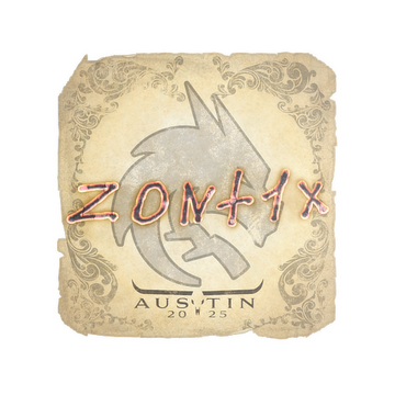 Sticker | zont1x | Austin 2025 image 360x360