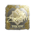 Sticker | zweih (Gold) | Austin 2025 image 120x120