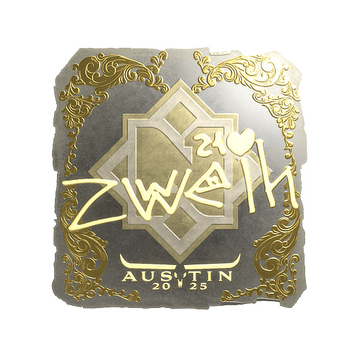 Sticker | zweih (Gold) | Austin 2025 image 360x360