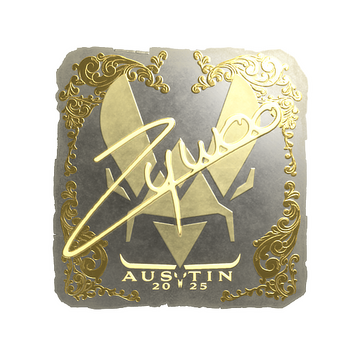 Sticker | ZywOo (Gold) | Austin 2025 image 360x360