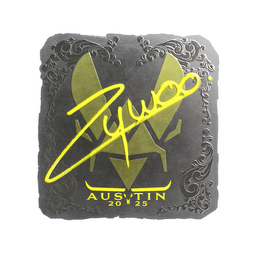 Sticker | ZywOo (Foil) | Austin 2025 image 360x360