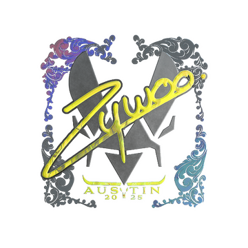 Sticker | ZywOo (Holo) | Austin 2025 image 360x360