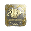 Sticker | z4KR (Gold) | Austin 2025 image 120x120