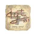 Sticker | dgt | Austin 2025 image 120x120
