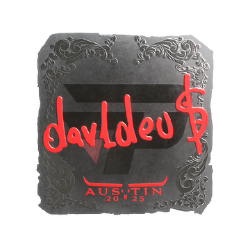 Sticker | dav1deuS (Foil) | Austin 2025 image 360x360