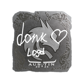 Sticker | donk (Foil) | Austin 2025 image 360x360