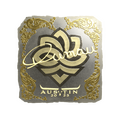Sticker | dumau (Gold) | Austin 2025 image 120x120
