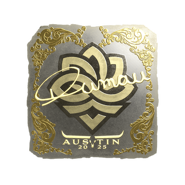 Sticker | dumau (Gold) | Austin 2025 image 360x360
