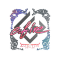 Sticker | efire (Holo) | Austin 2025 image 120x120