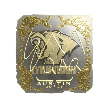 Sticker | EmiliaQAQ (Gold) | Austin 2025 image 360x360