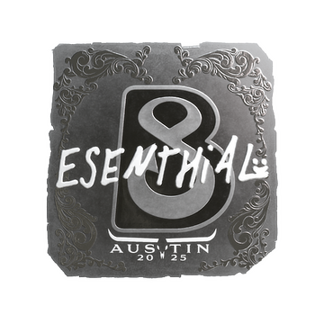 Sticker | esenthial (Foil) | Austin 2025 image 360x360