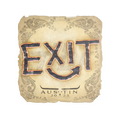 Sticker | exit | Austin 2025 image 120x120