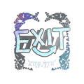 Sticker | exit (Holo) | Austin 2025 image 120x120