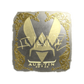 Sticker | FlameZ (Gold) | Austin 2025 image 120x120