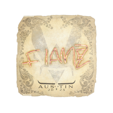 Sticker | FlameZ | Austin 2025 image 360x360