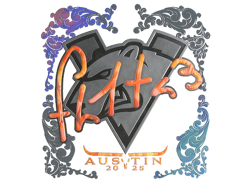 Aufkleber | FL1T (Holo) | Austin 2025