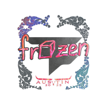 Sticker | frozen (Holo) | Austin 2025 image 360x360