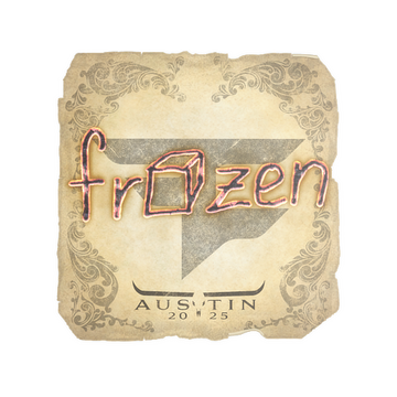 Sticker | frozen | Austin 2025 image 360x360