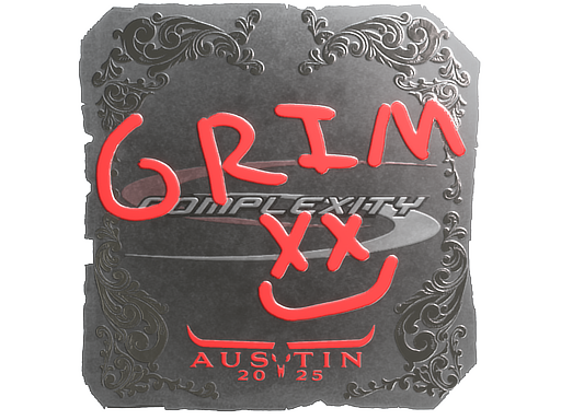 스티커 | Grim (Foil) | Austin 2025