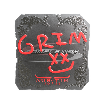 Sticker | Grim (Foil) | Austin 2025 image 360x360