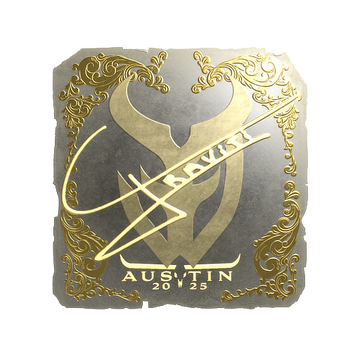 Sticker | Graviti (Gold) | Austin 2025 image 360x360