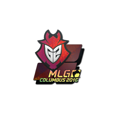 Sticker | G2 Esports (Holo) | MLG Columbus 2016 image 360x360