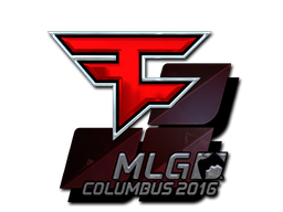 Наклейка | FaZe Clan (металлическая) | MLG Columbus 2016