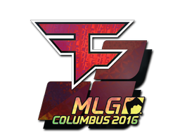 Наклейка | FaZe Clan (голографическая) | MLG Columbus 2016