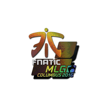 Sticker | Fnatic (Holo) | MLG Columbus 2016 image 360x360