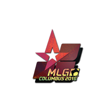 Sticker | Astralis (Holo) | MLG Columbus 2016 image 360x360