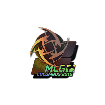 Sticker | Ninjas in Pyjamas (Holo) | MLG Columbus 2016 image 360x360