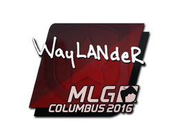 Autocolante | wayLander | MLG Columbus 2016